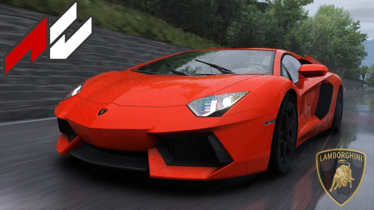 Assetto Corsa Lamborghini Aventador Lp Asmr K Youtube