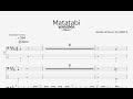【ベース譜】Matatabi/WANIMA【4弦/TAB譜】/Matatabi/WANIMA/BASS TAB/