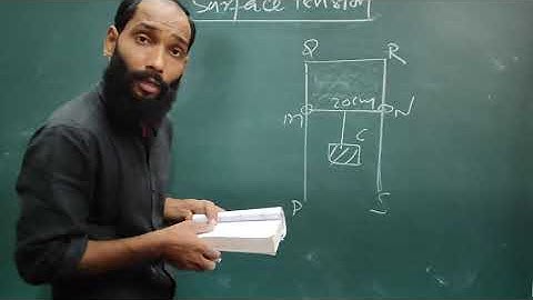 SOLUTION OF M.KARIM SURFACE TENSION QUESTION 1 to 8