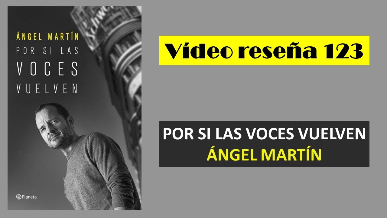 Ángel Martín presenta en Granada 'Por si las voces vuelven