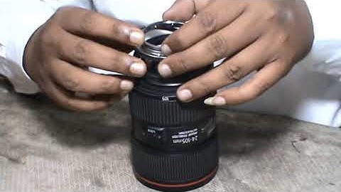Error 1 In Canon Lens 24-105 | Problem Solved | Swastik Camera
