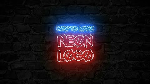 How To Make Neon Logo On Android • PS Touch & PixelLab 2018 🔥
