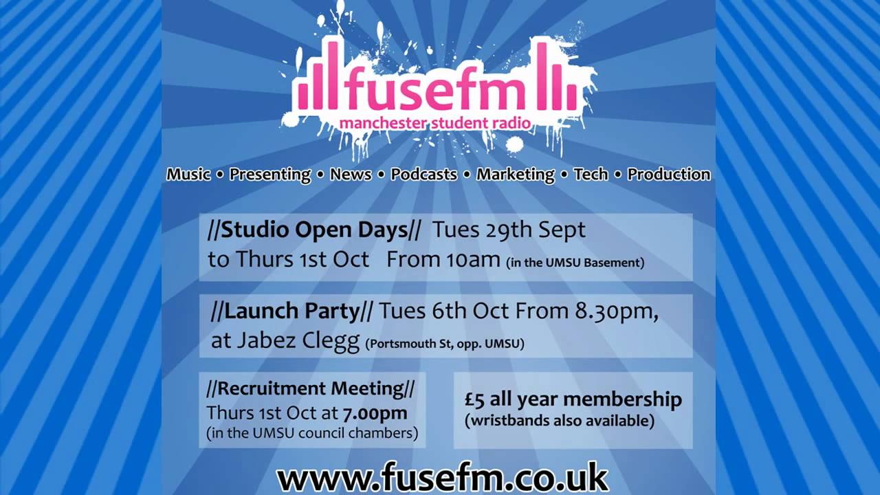 Freshers Fair 2009 - Sticker Challenge FuseFm