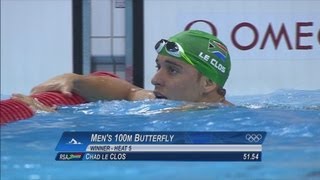 Swimming Men's 100m Butterfly - Heats Full Replay - London 2012 Olympic Games