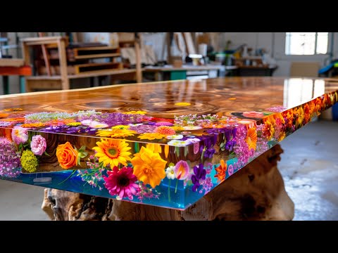 Korean Resin Tables That Elevate Nature into Art (TOP 3)
