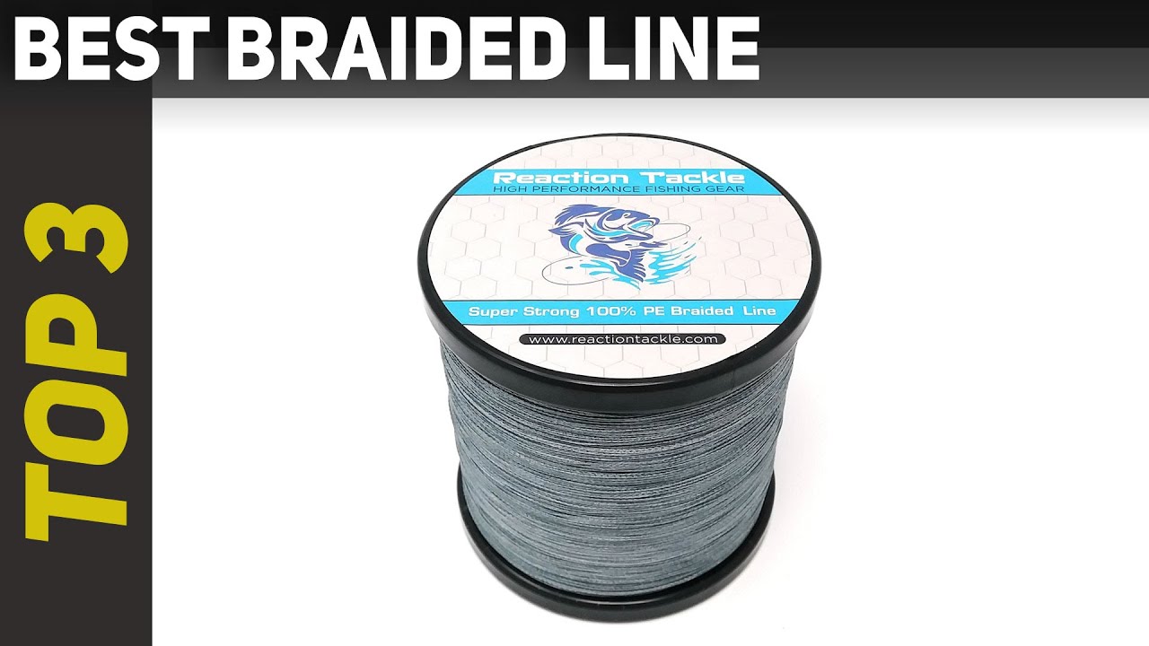3 Best Braided Line in 2023 YouTube