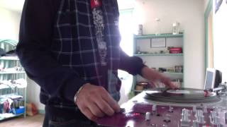 dj Skwal:scratch practice summer 20/08/2014war flex gold loopers
