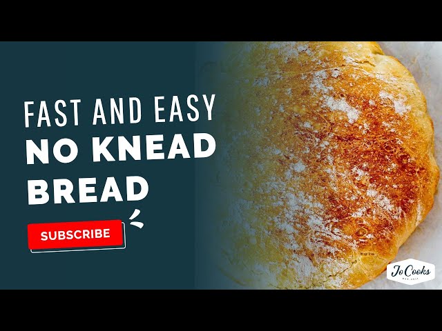 No Knead Bread - Jo Cooks