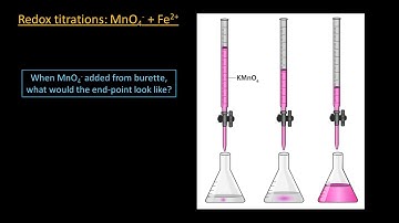 Transition Metals - 6. redox titrations