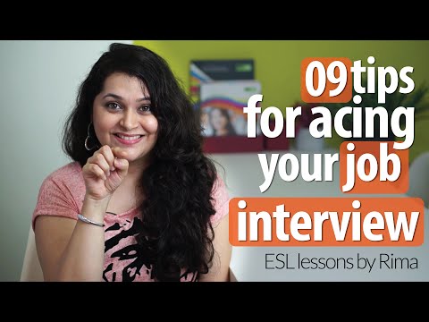 9 tips for acing your next job interview ( Job Interview skills)