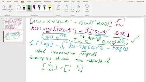Linear Systems Theory, SDSU, DSCL, Part 5