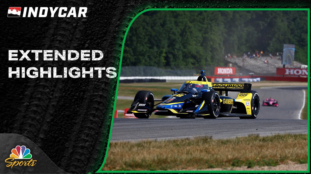 IndyCar EXTENDED HIGHLIGHTS Honda Indy 200 at Mid-Ohio qualifying 7/1/23 Motorsports on NBC