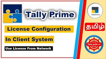 Tally Prime License Configuration in Client System (Multi User) | Use License from Network