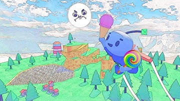 Robot 64 Custom Levels: Candy Kingdom