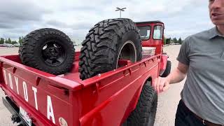 SOLD: 1977 FJ45 on FJ80 Chassis - FULLY RESTORED