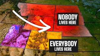 Why Nobody Lives in Wyoming, Montana, Nebraska, or the Dakota's