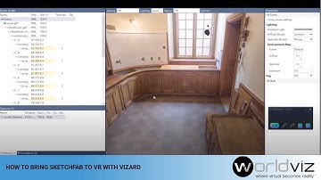 How to bring Sketchfab to VR with Vizard