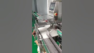 Automatic jam pepper sauce glass bottle jar weight checking machine with faulty rejecting system