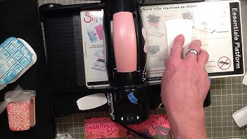 Embossing Mat Board Card Making