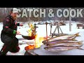 Secret Maine Delicacy Rainbow Smelt Fishing Lure build, Catch And Cook !