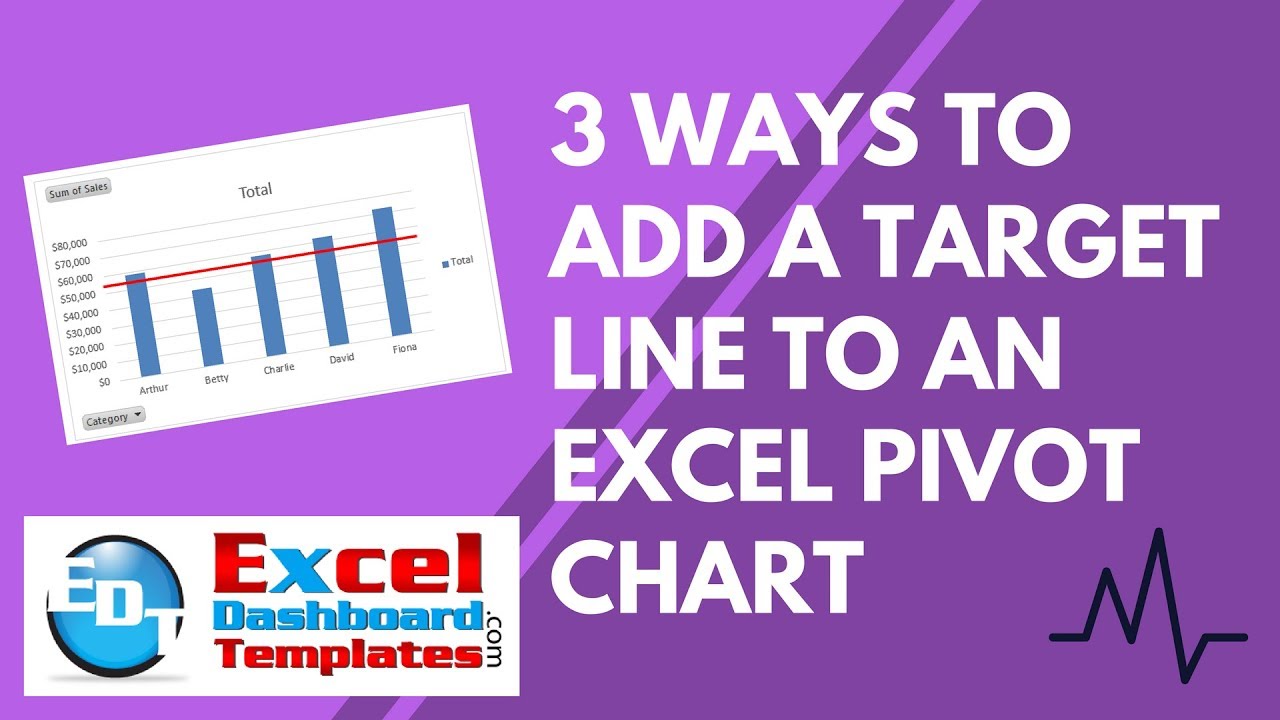 Excel Chart Goal Line