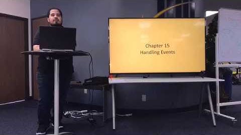 Eloquent JavaScript - Handling Events in JavaScript
