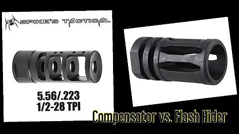 Compensator (break) vs flash hider