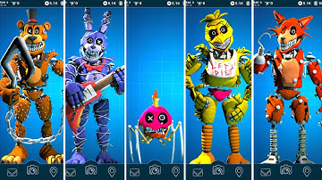 FNaF AR Slasher Animatronics Workshop Animation