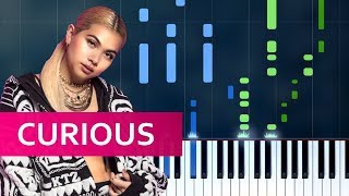 Hayley Kiyoko - Curious Piano Tutorial - Chords - How To Play - Cover