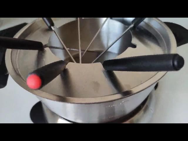 Appareil à fondue Princess 173025 Fondue Pure Black – Châssis en bambou –  Volume 1,5 litre - YouTube