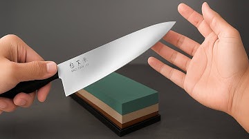 The Best Way To Sharpen a Knife Like a Razor - The Secret Of A 60 Year Old Worker!