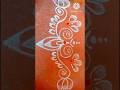 ✨🌺#beautiful side boarder 💫 ✨#indianart #rangolidesigns #creative rangoli design 🌺