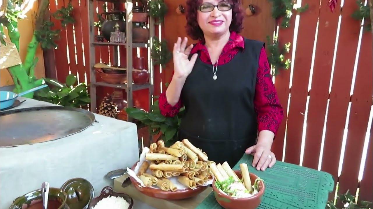 Exquisitas Flautas de Pollo Ahogadas en Salsa Roja! YouTube