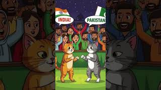 India vs Pakistan Cat Fight 🥊 | Boxing Battle of Cats 🐱 | Who Will Win? |3D Animation Story|#shorts