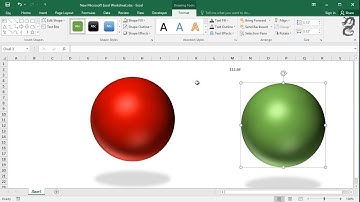 How to create 3D Sphere in Excel