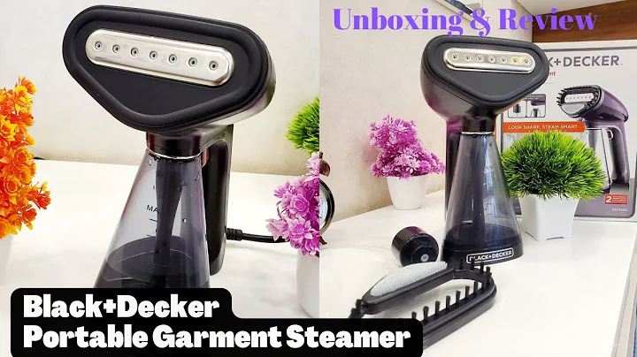 Black+Decker Portable Garment Steamer Review | Best Garment Steamer | Iron vs Garment Steamer