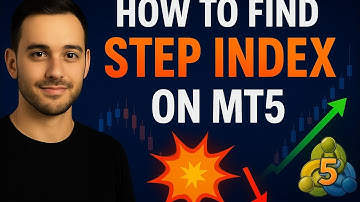 How to Add Step Index on Meta Trader 5 (MT5) Application | How to find Step Index on MT5 App 