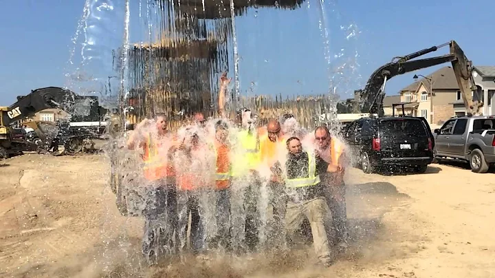 Baiocco ice bucket challenge. Slow motion