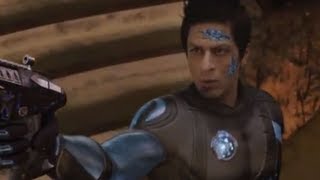 Shah Rukh Khan in a battelship - RA.One