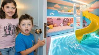 Download Lagu I Actually Built THIS ROOM for My Kids! (Waterslide \u0026 Secret Room) MP3 Download Lagu I Actually Built THIS ROOM for My Kids! (Waterslide \u0026 Secret Room) MP3