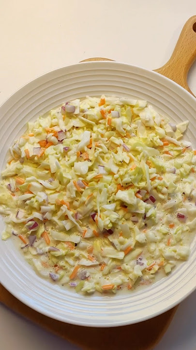 Download lagu How to Make KFC Coleslaw at Home!🥗🥗🥗#kfc #salad #easyrecipe #vegetables #shorts