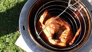 CHARBROIL BIG EASY OILLESS TURKEY FRYER  TRYING IT OUT!