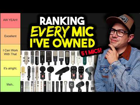 I Ranked Every Microphone I’ve Ever Owned