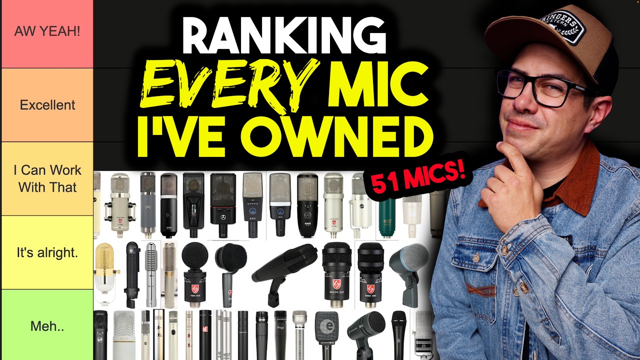 I Ranked Every Microphone I’ve Ever Owned