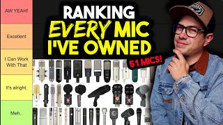 I Ranked Every Microphone I’ve Ever Owned