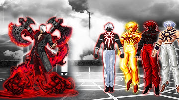 [Mugen KOF] Devourer Element Vs  Phoenix Orochi Team