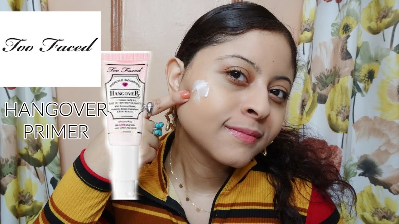 I FINALLY TRIED TOO FACE HANGOVER PRIMER / REVIEW ON OILY SKIN / Trina Beauty