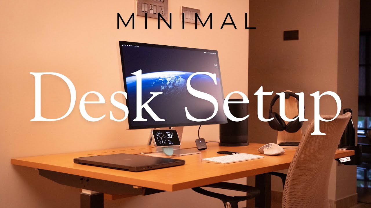 I Tried a Minimalist Desk Setup