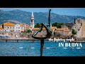 Budva montenegro  a travel vlog through old town medieval walls and paradisiac beaches