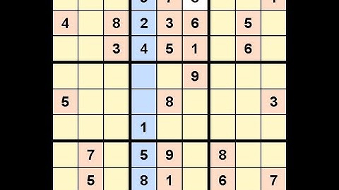 How to Solve Globe and Mail Sudoku Five Star January 30, 2022